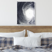 Super Typhoon Melor hangt over de Pacific Oce Canvas Afdruk (Insitu (Slaapkamer))