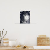 Super Typhoon Melor hangt over de Pacific Oce Poster (Keuken)