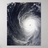 Super Typhoon Melor hangt over de Pacific Oce Poster (Voorkant)
