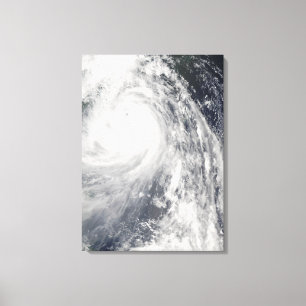 Super Typhoon Wipha Canvas Afdruk