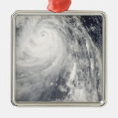 Super Typhoon Wipha Metalen Ornament (Voorkant)