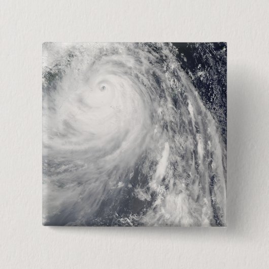 Super Typhoon Wipha Vierkante Button 5,1 Cm (Voorkant)