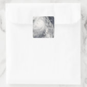Super Typhoon Wipha Vierkante Sticker (Tas)