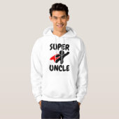 SUPER UNCLE T-shirts, Funny T-Shirt en hoodie (Voorkant volledig)