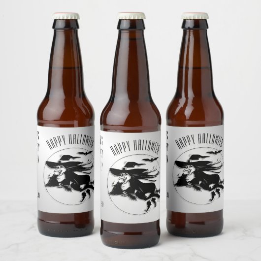 Super Unique Halloween Brew Bier Etiket (Flessen)