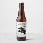Super Unique Halloween Brew Bier Etiket (Voorkant)