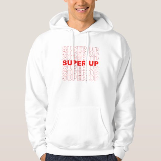 Super Up Hartelijk dank Hoodie (Voorkant)