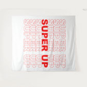 Super Up Hartelijk dank Wandkleed (Voorkant (horizontaal))