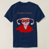 Super uterus t-shirt (Design voorkant)
