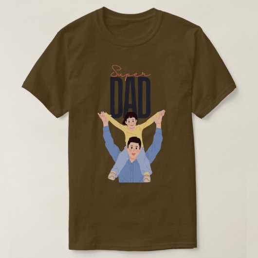 Super vader 2 t-shirt (Design voorkant)