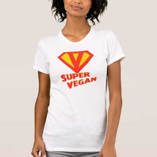 Super Vegan T-Shirt (Voorkant)