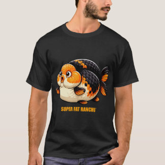 SUPER VETTE RANCHU© Hoge Kwaliteit Ranchu Goudvis T-shirt