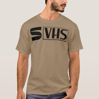 Super VHS Media Format-Logo T-shirt