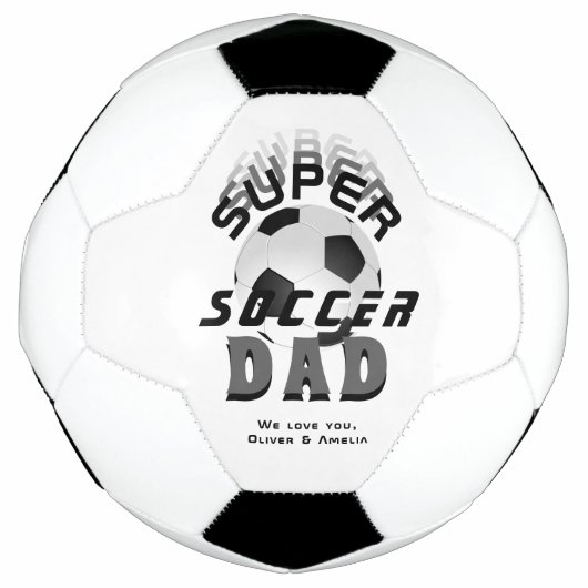 Super Voetbal Vader Voetbal Vader Dag (Voorkant)