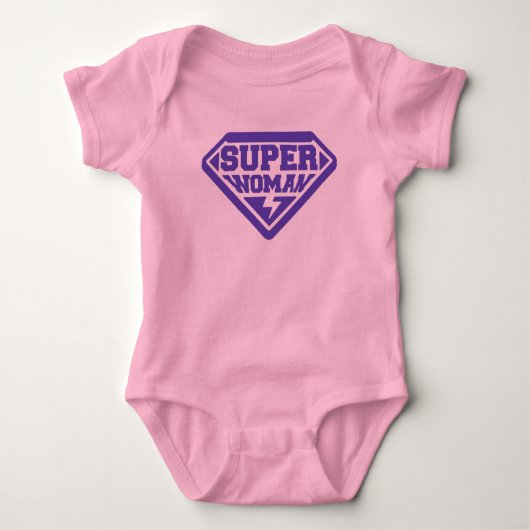 Super Vrouw  Romper (Voorkant)