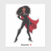 Super Vrouw Sticker (Vel)