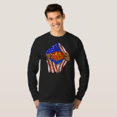 Super Web Programmer Hero Job T-shirt (Voorkant volledig)