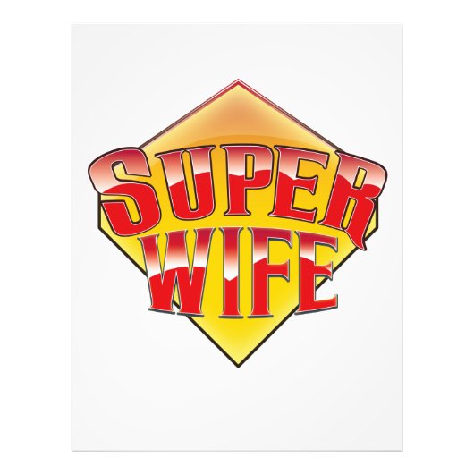 Super Wife Foto Afdruk (Voorkant)