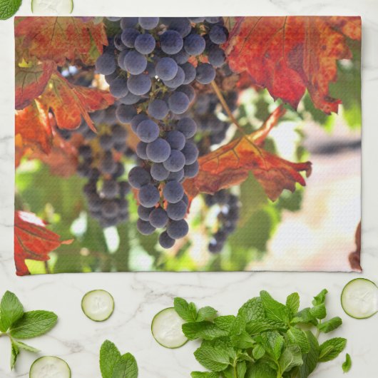 Super Wijn met Thleken keukenhanddoek (Gevouwen)