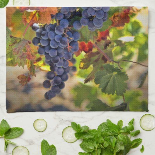 Super  wijnbouw Thmed Kitchen Towel Theedoek (Gevouwen)