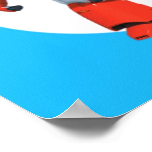 Super wings-vlak poster (Hoek)