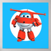 Super wings-vlak poster (Voorkant)