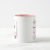 Super Wiskunde Teacher redt de wereld. Bedankt cad Mok (Midden)