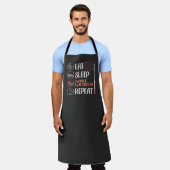 Super Wiskunde Teacher redt de wereld. Bedankt cad Schort (Gedragen)