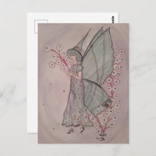 Super Witch Briefkaart (Voorkant / Achterkant)