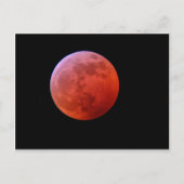 Super Wolf Blood Moon Feestdagenkaart (Voorkant)