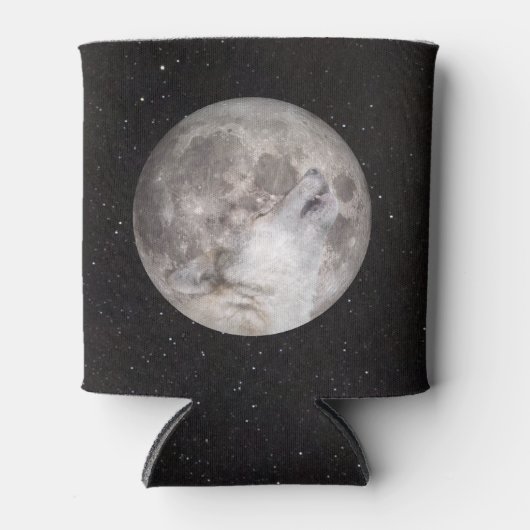 Super Wolf Moon Blikjeskoeler (Voorkant)