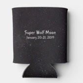 Super Wolf Moon Blikjeskoeler (Achterkant)