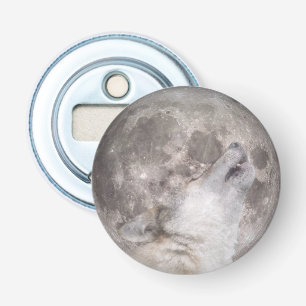 Super Wolf Moon Button Flesopener