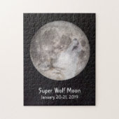 Super Wolf Moon Legpuzzel (Verticaal)