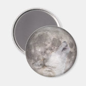 Super Wolf Moon Magneet (Voorkant / Achterkant)
