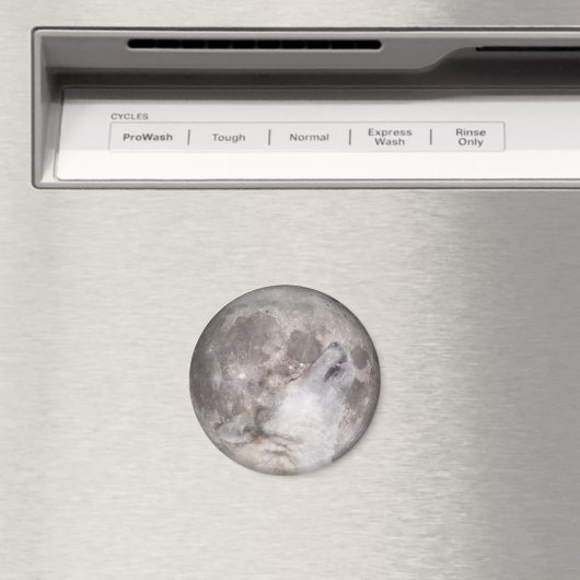 Super Wolf Moon Magneet (Insitu (Vaatwasser))