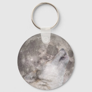 Super Wolf Moon Sleutelhanger