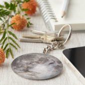 Super Wolf Moon Sleutelhanger (Zijkant)