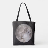 Super Wolf Moon Tote Bag (Achterkant)