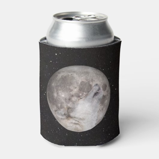 Super Wolfmaan Blikjeskoeler (Blikje Voorkant)