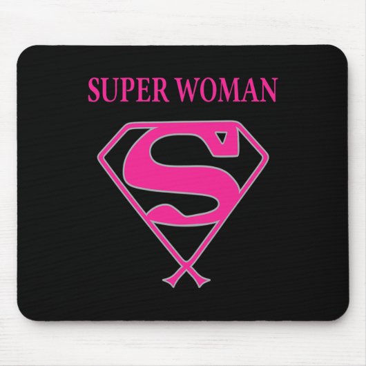 Super Woman (Borstkanker) Muismat (Voorkant)