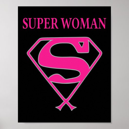 Super Woman (Borstkanker) Poster (Voorkant)