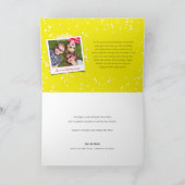 Super Wonder-is-tic Happy-docious nieuwjaarsfoto Feestdagen Kaart (Binnen)