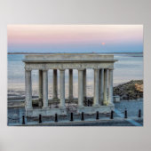 Super Worm Moon Plymouth MA Poster (Voorkant)