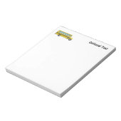 Super Yellow School Bus Notitieblok (Linkerzijde)