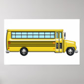Super Yellow School Bus Poster (Voorkant)