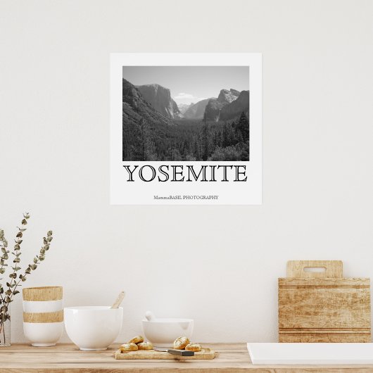 Super Yosemite Poster! Poster (Keuken)