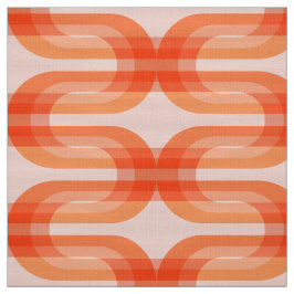 Super zalm 70s patroon stof