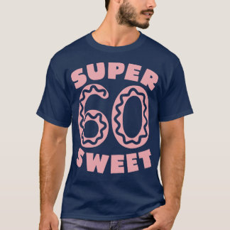 Super zoet 60 roze donut t-shirt