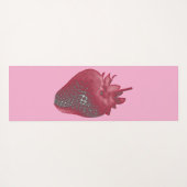 Super zoete aardbei gepersonaliseerd yogamat (Achterkant (horizontaal))